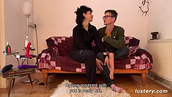 armin and milena get wild with monster cock in submission scene