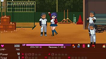 Hentai game where the manager serves all at okeyutei part 1