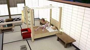 he caught me masturbating so he joined in