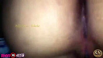 Niece interrupts jerking for ass creampie help