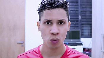 igor and j, two young gay brazilian guys hanging out