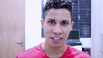 igor and j, two young gay brazilian guys hanging out