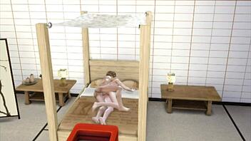 he caught me masturbating so he joined in