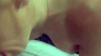 Blonde milf in uniform