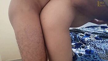 Hindi audio adds to the excitement of a big cock from behind