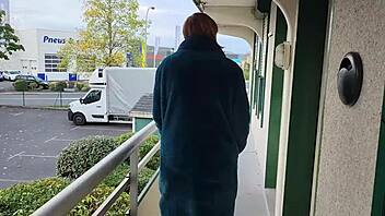 my guy offers soldier on leave for hard threesome fucking at hotel