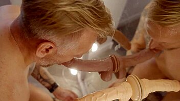 Compilation of Bisexual and Gay Hardcore MMF Anal Creampie