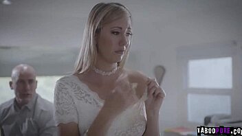 Blonde secretary enjoys a hardcore fucking session with a cock in her mouth and pussy