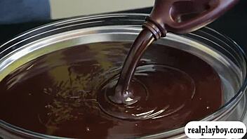 she gets banged for cash and sucks monster cocks in this group scene