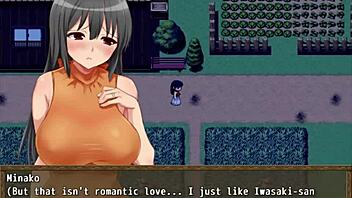 minako cheats in the english hentai game