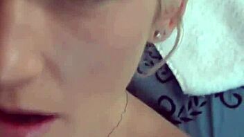 Blonde milf in uniform