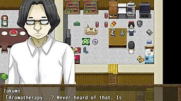 minako cheats in the english hentai game