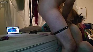 sexy blonde sucking my dick?