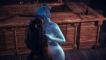 omg, i can’t even... furry glaceon hardsex with anubis in hentai game porn!