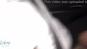 Preparing on the street, we stopped at a 24h market and the sluts got naked with people passing by