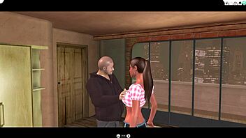 German teacher surrenders to intense 3D hardcore desires