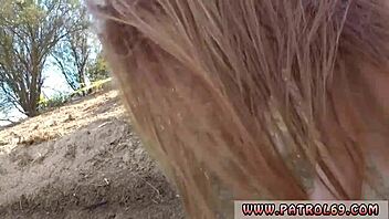 Police officer booty border hopping redhead loves cock