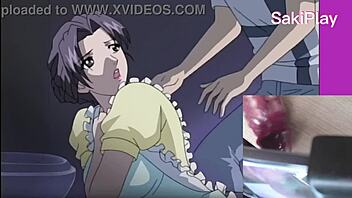 Maid Touched In Living Room Gets Horny