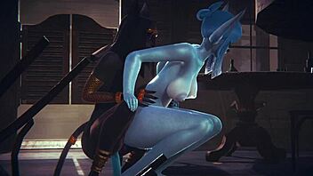 omg, i can’t even... furry glaceon hardsex with anubis in hentai game porn!