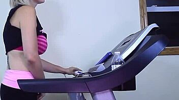 Is Nadia White's Pussy Workout on the Treadmill Her Hottest Solo Yet?