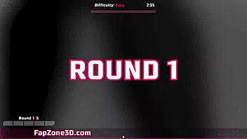 Hentai game with deepthroat and anal action