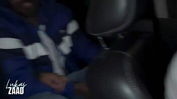 Preparing on the street, we stopped at a 24h market and the sluts got naked with people passing by