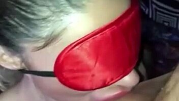 Nylon-clad slut sucks and swallows cum in HD video