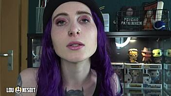 Wow! Reverse gangbang fantasy with German Lou Nesbit and Lia Louise!