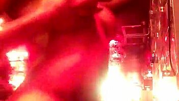 Ebonysweets tears clothes in webcam striptease