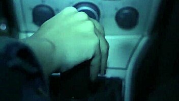 brunette FUCKING hard with the SECURITY man outdoor