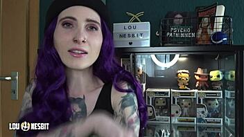 Wow! Reverse gangbang fantasy with German Lou Nesbit and Lia Louise!