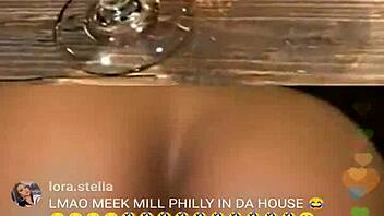 Ebony Babe Goes LIVE on Instagram