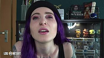 Wow! Reverse gangbang fantasy with German Lou Nesbit and Lia Louise!