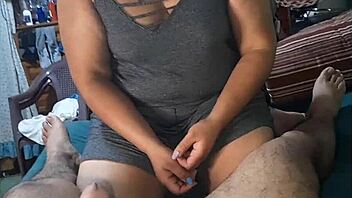 Latina Amateur Gives Pov Blowjob And Swallows Cumshot