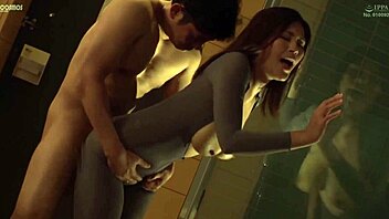 3 asian milf shiori, 33, accepts stranger's load... breastfeeding chaos!