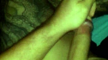 tatooboy gets nice technical handjob and cums