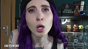 Dirty talk and group sex in this German porn video
