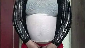 Crossdressing sissy gay boy Mark Wright asks for homemade gay porn