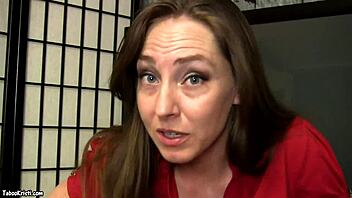 Hey, smell Mommy Kristi's asshole in pantyhose, you naughty boy!