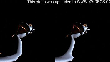 3D animation of muff diving and oral sex in a steamy lesbian scene