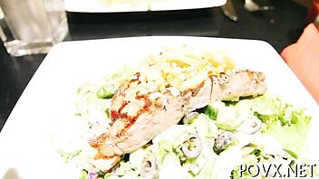 This horny playgirl just set up a wild fuck session.