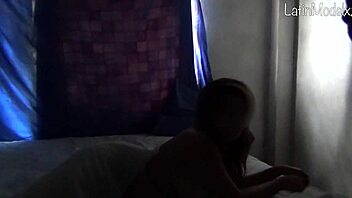 Silly Girl Poses Naked Under Sheets