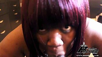 Bbw Teases Big Black Cock