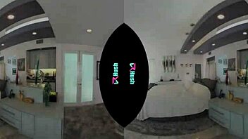 Carmen Caliente and Ryan Driller in a steamy reverse cowgirl scene