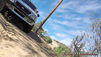 cop partner says, deepthroat this latina babe