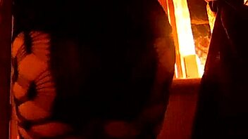 The Australian bitch with big ass twerks seductively.