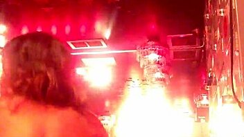 Ebonysweets tears clothes in webcam striptease