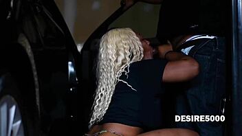 Fucking me passionately in the parking garage 😈🔥