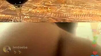 Ebony Babe Goes LIVE on Instagram