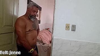 African Girl Masturbates Alone, Cousin Arrives And Fucks Her Pussy Hard!